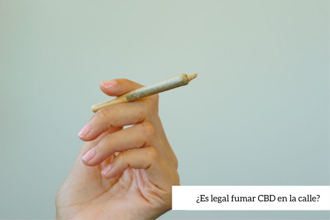Es legal fumar CBD en la calle